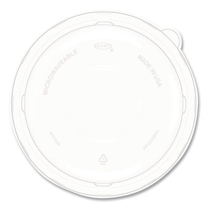 Dart® Dome Covers and Lids, For 24 oz to 32 oz Containers, 8.28" Diameter x 1.16"h, Clear, 300/Carton (DCCPP2432BDL)