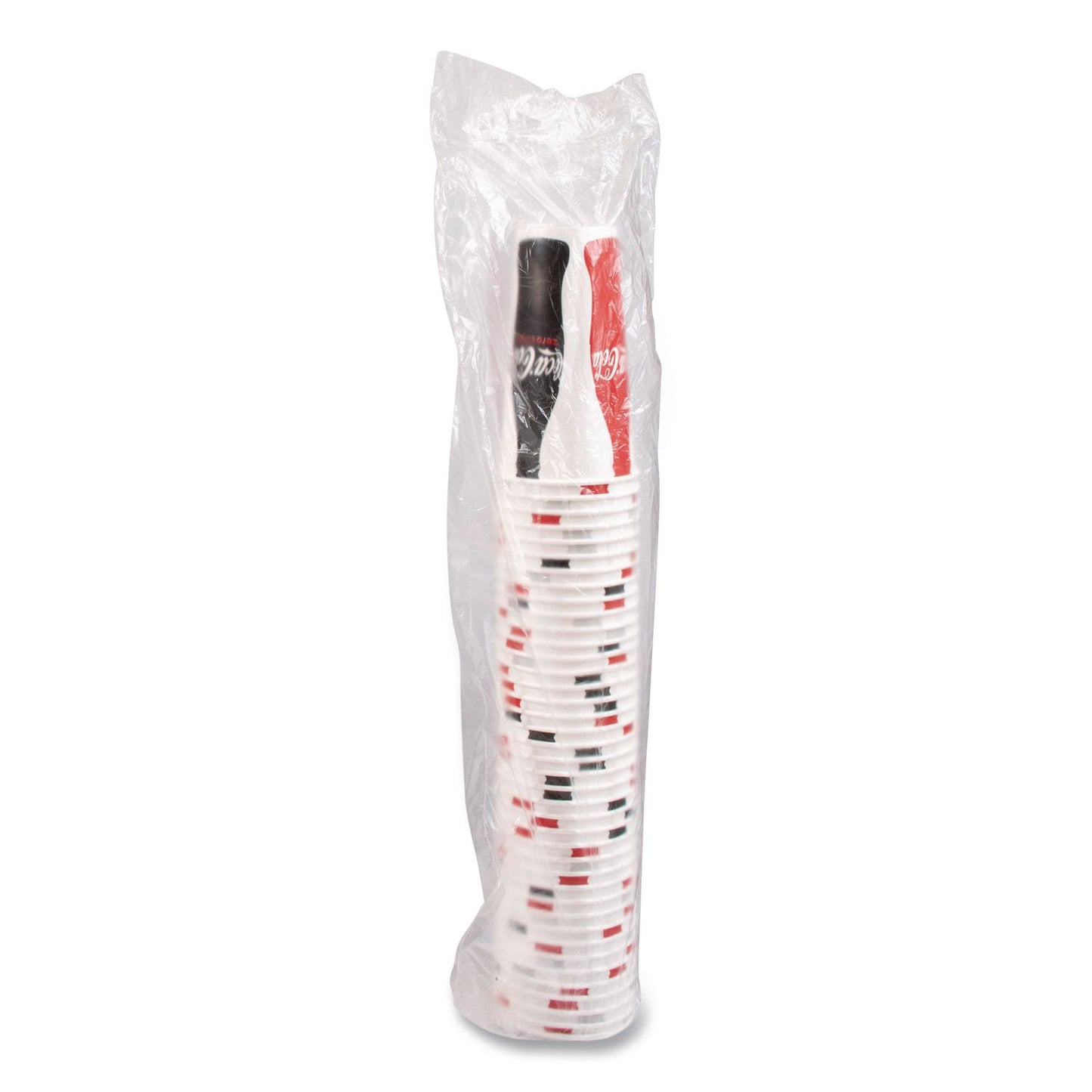 SOLO® Double Sided Poly Paper Cold Cups, 28 oz to 32 oz, Coca-Cola Design, 40/Pack, 12 Packs/Carton (SCCRN32CB)