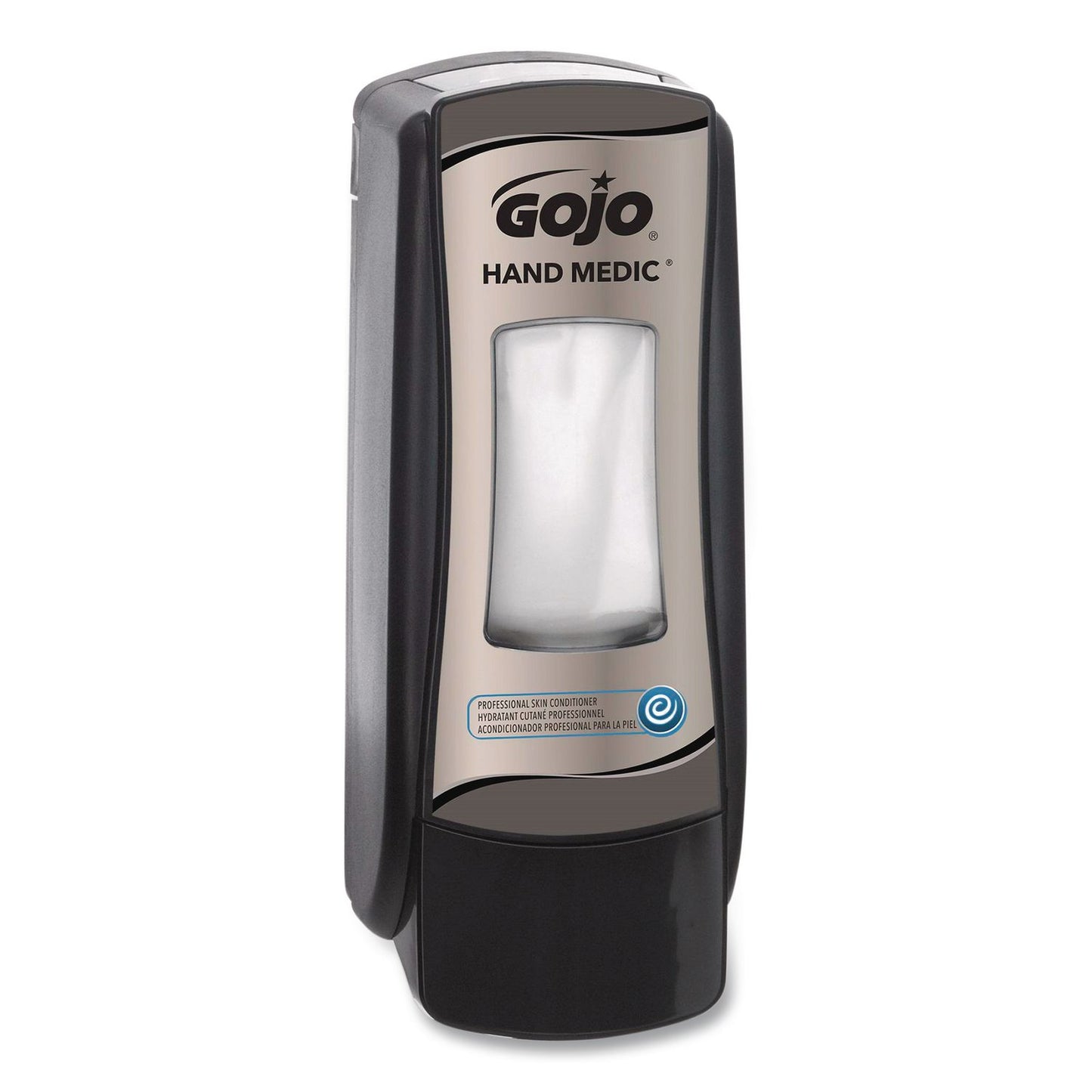 GOJO® HAND MEDIC ADX-7 Dispenser, 685 mL Refills, 3.94 x 3.67 x 9.79, Black, 6/Carton (GOJ878206CT)