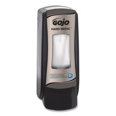 GOJO® HAND MEDIC ADX-7 Dispenser, 685 mL Refills, 3.94 x 3.67 x 9.79, Black, 6/Carton (GOJ878206CT)