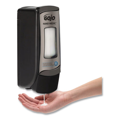 GOJO® HAND MEDIC ADX-7 Dispenser, 685 mL Refills, 3.94 x 3.67 x 9.79, Black, 6/Carton (GOJ878206CT)