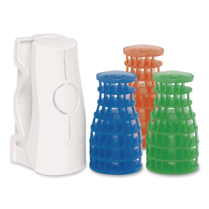 Boardwalk® Solid Air Freshener Dispenser, 2.62 x 2.75 x 5.5, White (BWKAIRDSP)