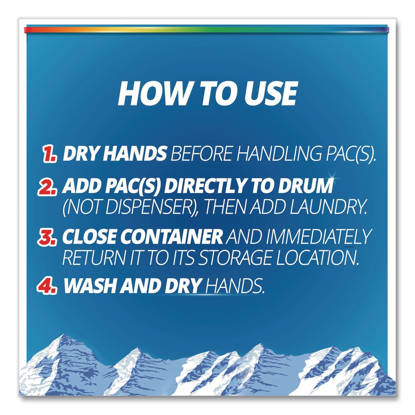 Purex® 4-in-1 HE Laundry Detergent Pacs, 66 Pods/Bag, 4 Bags/Carton (DIA05524)
