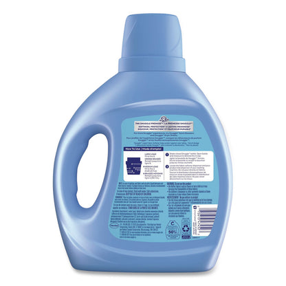 Snuggle® Blue Sparkle Cuddle-Up Fresh Liquid Fabric Conditioner, 66 oz Bottle, 6/Carton (DIA47452)