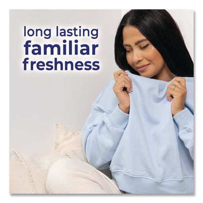 Snuggle® Blue Sparkle Cuddle-Up Fresh Liquid Fabric Conditioner, 66 oz Bottle, 6/Carton (DIA47452)