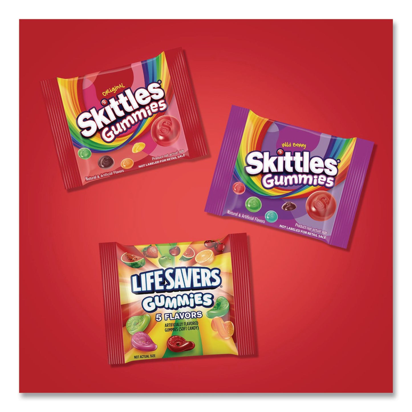 MARS Gummy Favorites Fun Size Mix, 70 oz Bag (GRR22002591)