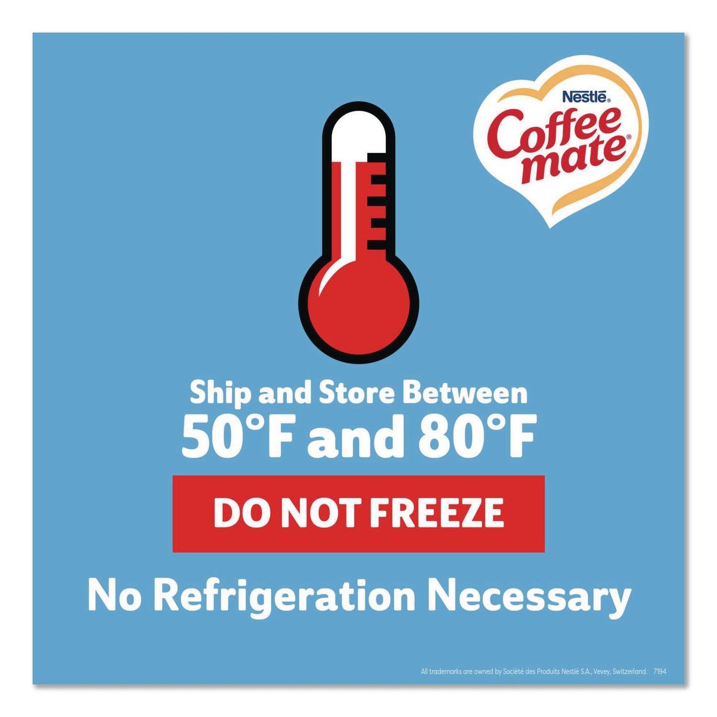 Coffee mate® Liquid Coffee Creamer, French Vanilla, 0.38 oz Mini Cups, 360/Carton (NES48978)
