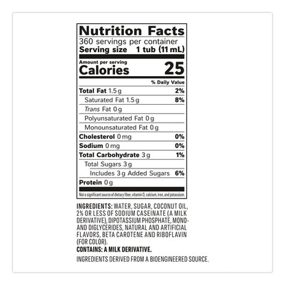 Coffee mate® Liquid Coffee Creamer, French Vanilla, 0.38 oz Mini Cups, 360/Carton (NES48978)
