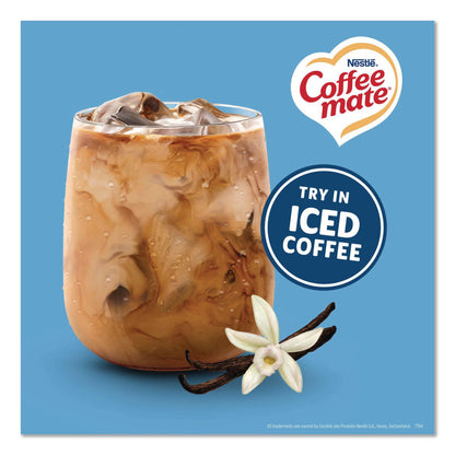 Coffee mate® Liquid Coffee Creamer, French Vanilla, 0.38 oz Mini Cups, 360/Carton (NES48978)