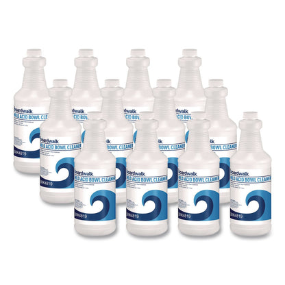 Boardwalk® Bowl Cleaner, Citrus Scent, 32 oz Bottle, 12/Carton (BWK4819)