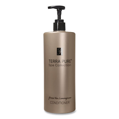 Diversified Hospitality Solutions Terra Pure Conditioner Air Pump, Green Tea Lemongrass Scent, 16.23 oz Bottle, 12/Carton (DHS458951)