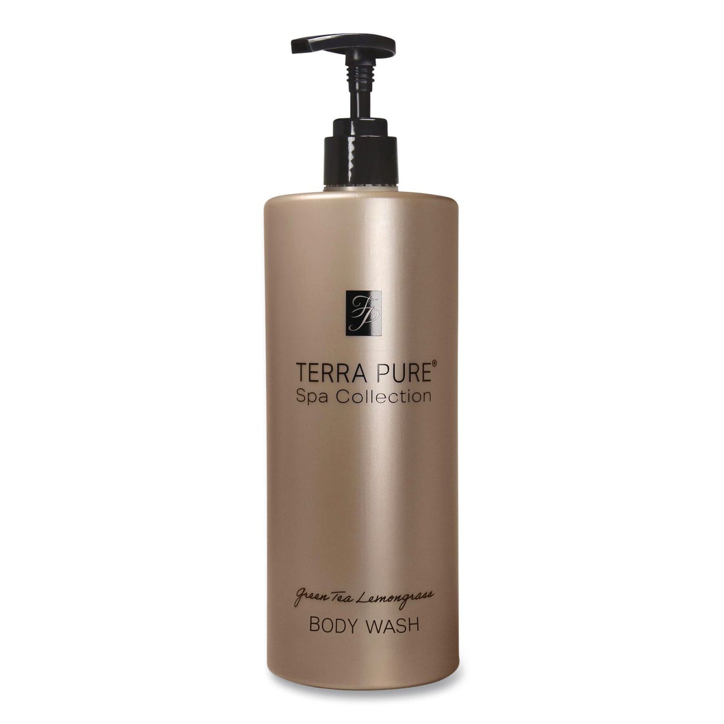 Diversified Hospitality Solutions Terra Pure Body Wash Air Pump, Green Tea Lemongrass, 16.23 oz Bottle, 12/Carton (DHS458968)