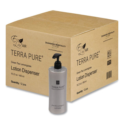 Diversified Hospitality Solutions Terra Pure Body Lotion Air Pump, 16.23 oz Bottle, 12/Carton (DHS458975)