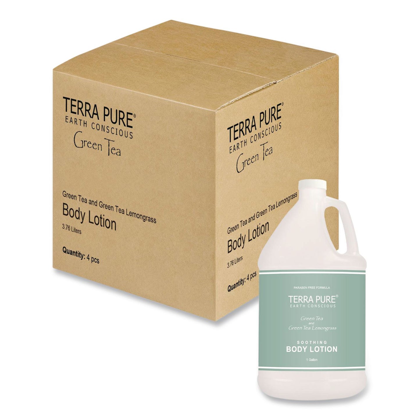 Diversified Hospitality Solutions Terra Pure Lotion Gallon, 1 gal Bottle, 4/Carton (DHS002270)