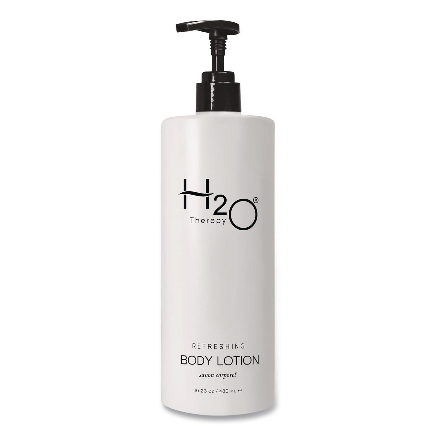Diversified Hospitality Solutions H2O Therapy Body Lotion Air Pump, 16.23 oz Bottle, 12/Carton (DHS259836)