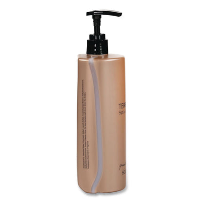 Diversified Hospitality Solutions Terra Pure Body Wash Air Pump, Green Tea Lemongrass, 16.23 oz Bottle, 12/Carton (DHS458968)