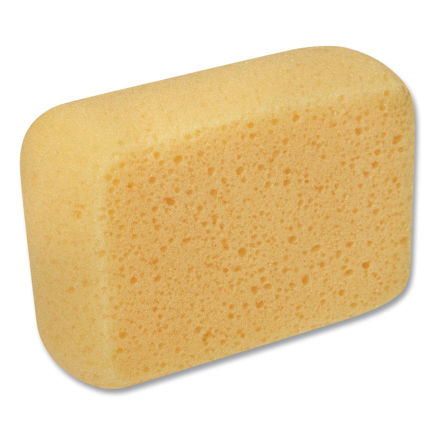 Brillo® Multi-Purpose Sponge, 4.25 x 6.25, 2.12" Thick, Yellow, 6/Carton (AMY22401)