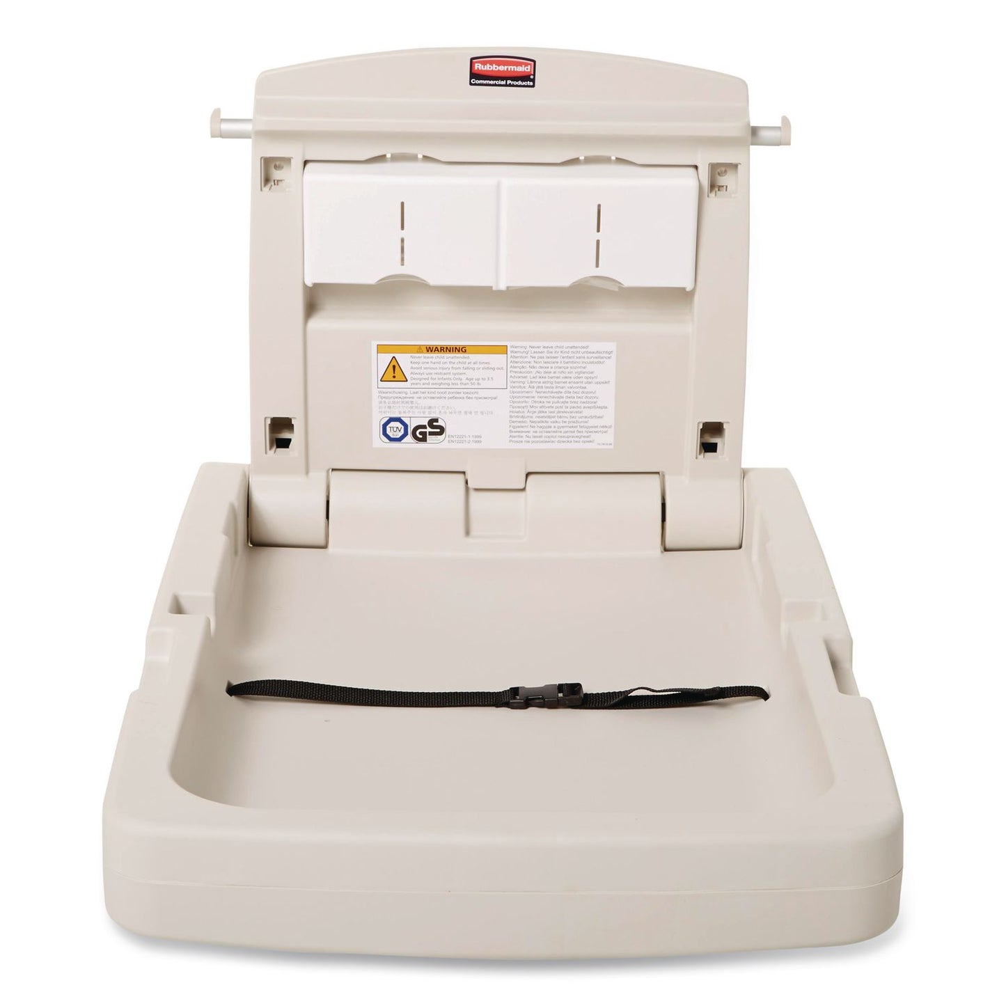 Rubbermaid® Commercial Baby Changing Station Vertical, 34.1 x 23, Light Platinum (RCPFG781988LPLA)