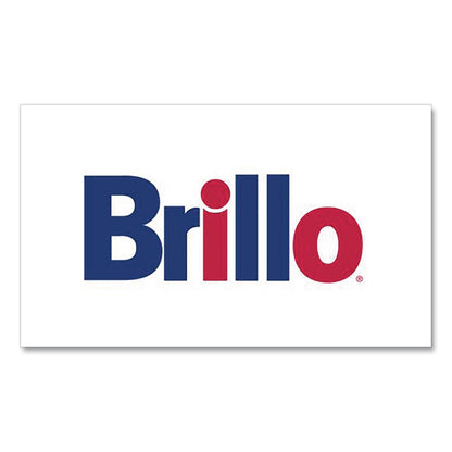 Brillo® Commercial Eraser Pads, 3.2 x 4.6, 1" Thick, White, 10 Erasers/Box, 12 Boxes/Carton (AMY56102)