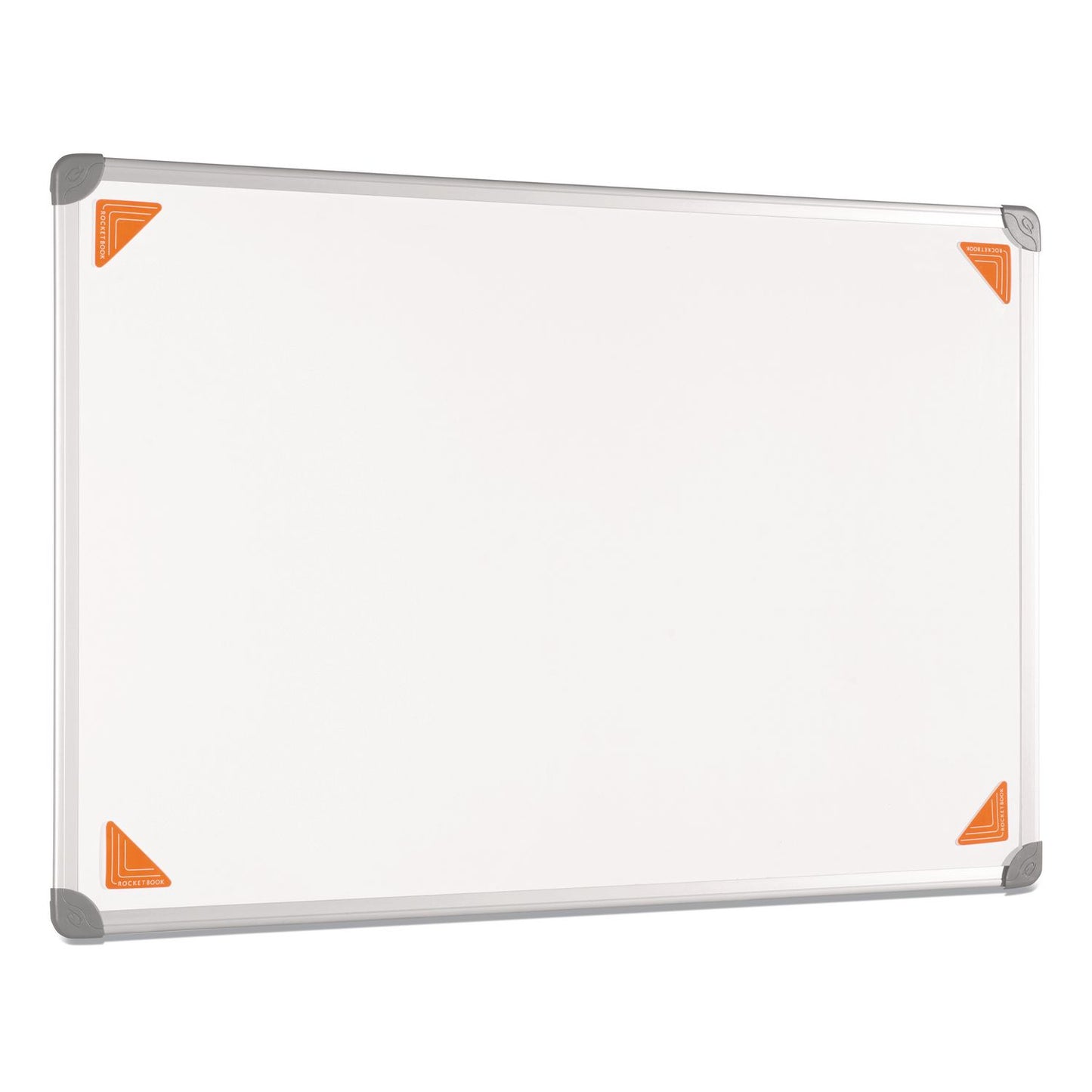 Rocketbook Beacons Smart Stickers for Whiteboards, Reusable Triangles, 2.5" x 2.5", Fluorescent Orange, 4/Pack (RKBBEAB4K)