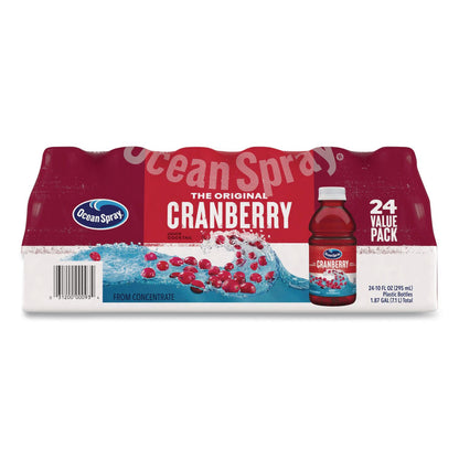 Ocean Spray® Cranberry Juice Cocktail, Cranberry, 10 oz Bottle, 24/Carton (GRR22002661)