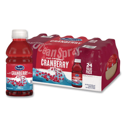 Ocean Spray® Cranberry Juice Cocktail, Cranberry, 10 oz Bottle, 24/Carton (GRR22002661)