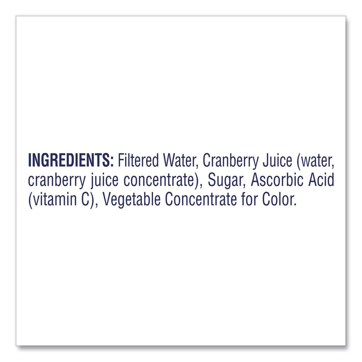Ocean Spray® Cranberry Juice Cocktail, Cranberry, 10 oz Bottle, 24/Carton (GRR22002661)