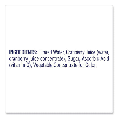Ocean Spray® Cranberry Juice Cocktail, Cranberry, 10 oz Bottle, 24/Carton (GRR22002661)