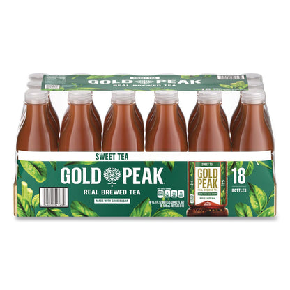 Gold Peak Sweet Black Tea Bottles, 16.9 oz Bottle, 18/Carton (GRR22002678)