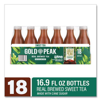 Gold Peak Sweet Black Tea Bottles, 16.9 oz Bottle, 18/Carton (GRR22002678)