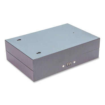 CONTROLTEK® Combination Lockable Key Cabinet, 28-Key, 7.75 w x 3.25 d x 11.5 h, Metal, Gray (CNK500150)