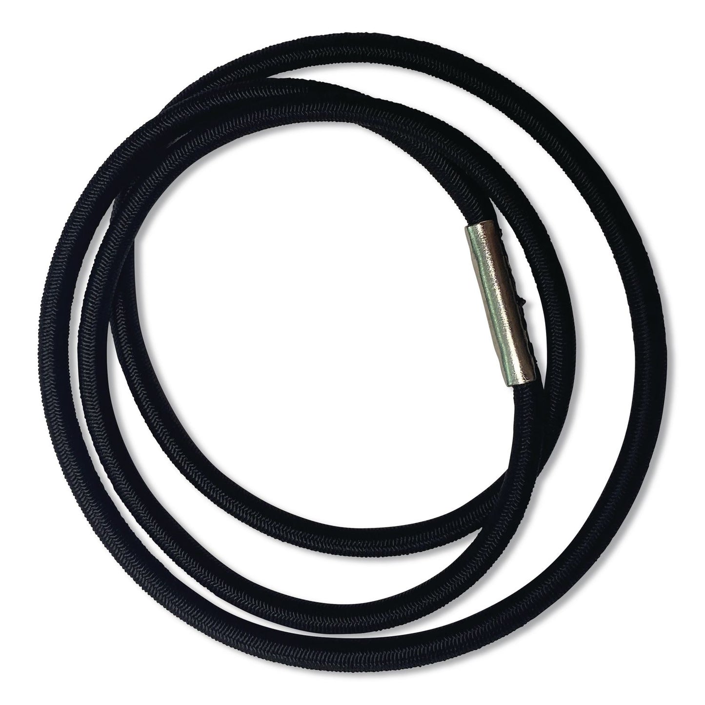 BAND IT® Trash Can Loops, for 5 gal to 20 gal Can, 0.25" x 16", Black, 36/Carton (AMY40515)