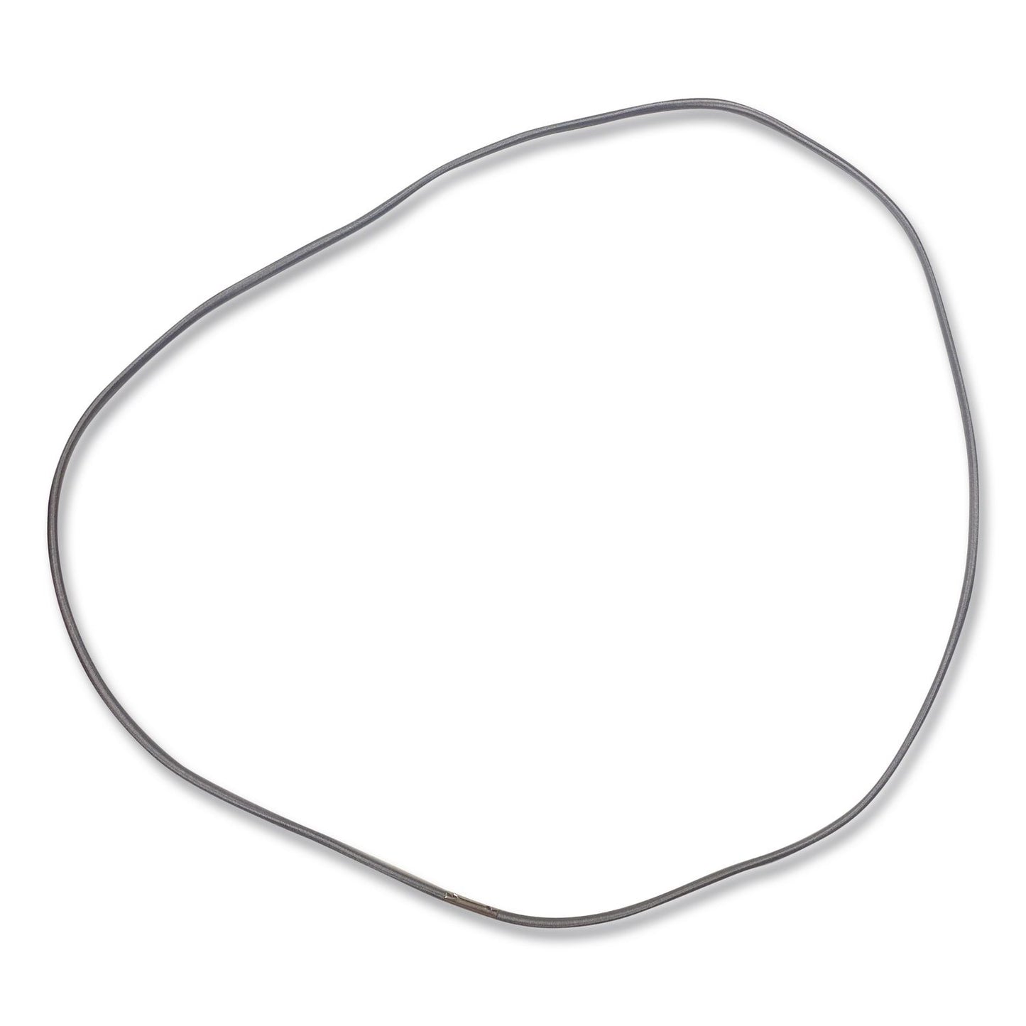 BAND IT® Trash Can Loops, for 32 gal to 55 gal Cans, 0.25" x 25", Gray, 36/Carton (AMY44455)