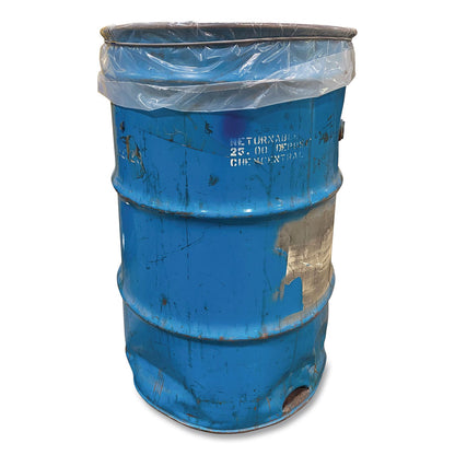 BAND IT® Trash Can Loops, for 32 gal to 55 gal Cans, 0.25" x 25", Gray, 36/Carton (AMY44455)