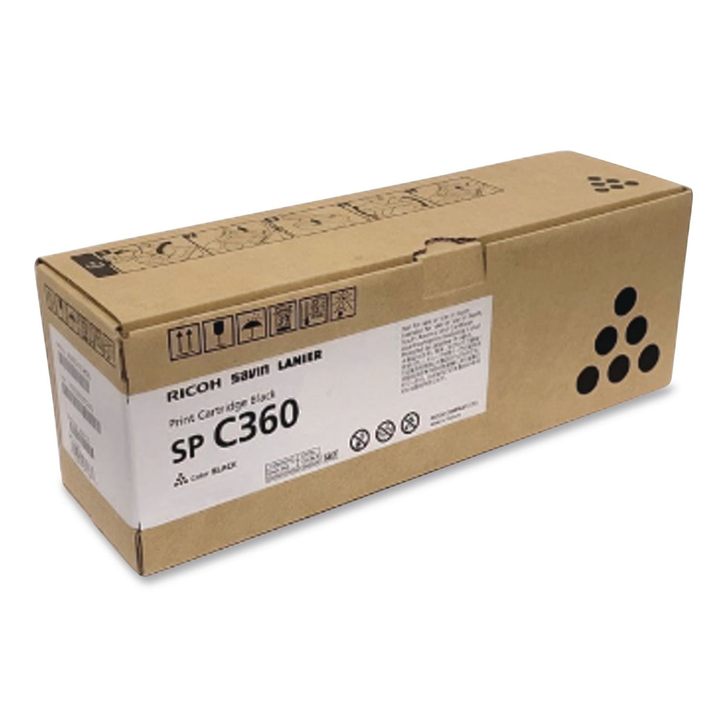Ricoh® 408180 Toner, 1,500 Page Yield, Black (RIC408180)