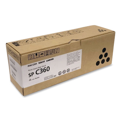 Ricoh® 408180 Toner, 1,500 Page Yield, Black (RIC408180)