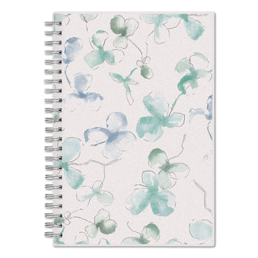 Blue Sky® Lindley Weekly/Monthly Planner, Lindley Floral Artwork, 8 x 5, White/Blue/Green Cover, 12-Month (Jan to Dec): 2026 (BLS101579)
