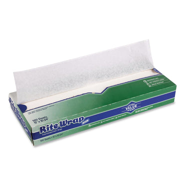 Dixie® Dry Wax Light Weight Deli Paper, 15.12 x 10.75, 500/Pack, 12 Packs/Carton (DXERW156)