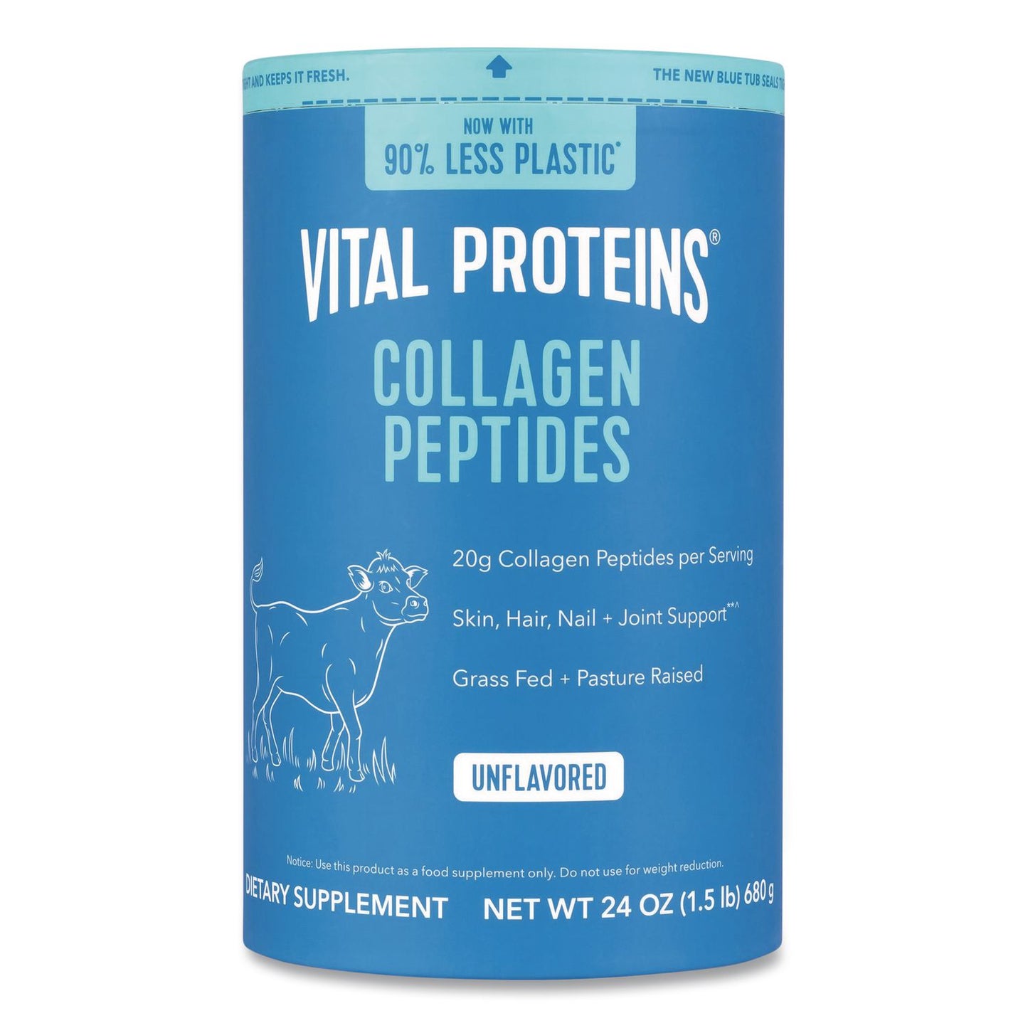 VITAL PROTEINS® Collagen Peptides Unflavored Powder, Unflavored, 24 oz Bottle (GRR22002620)