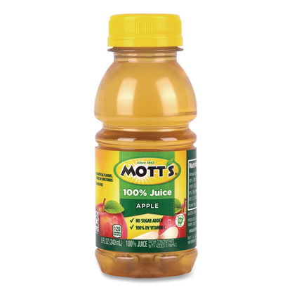 Mott's® 100% Original Apple Juice, Apple, 8 oz Bottle, 24/Carton (GRR22002660)
