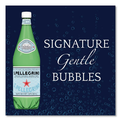 S. Pellegrino® Sparkling Water Bottles, Unflavored, 16.9 oz Bottle, 24/Carton (GRR22002683)