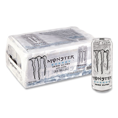 Monster Energy® Ultra Zero, Original, 16 oz Bottle, 24/Carton (GRR22002677)