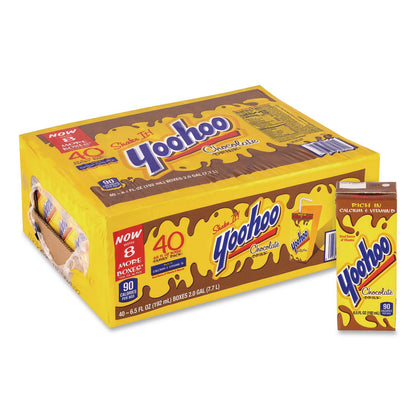 Yoo-hoo® Chocolate Drink Boxes, Chocolate, 6.5 oz Box, 40/Carton (GRR22002682)