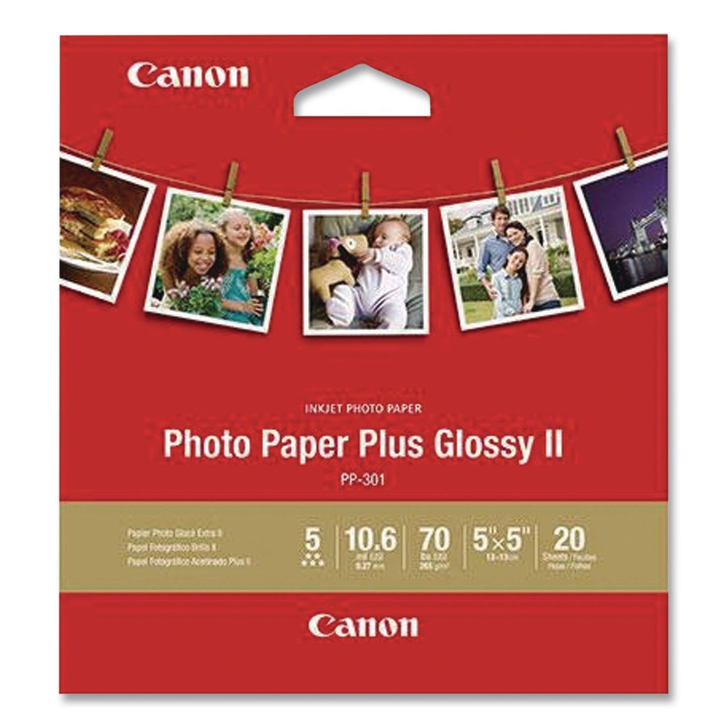 Canon® 2091C006 (CLI-281) ChromaLife100 Ink/Paper Combo, Black/Blue/Cyan/Magenta/Yellow (CNM2091C006)