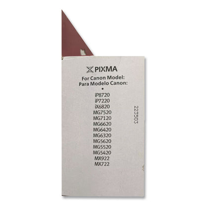 Canon® 6513B010 (CLI-251) Ink/Paper Combo, Black/Cyan/Magenta/Yellow (CNM6513B010)
