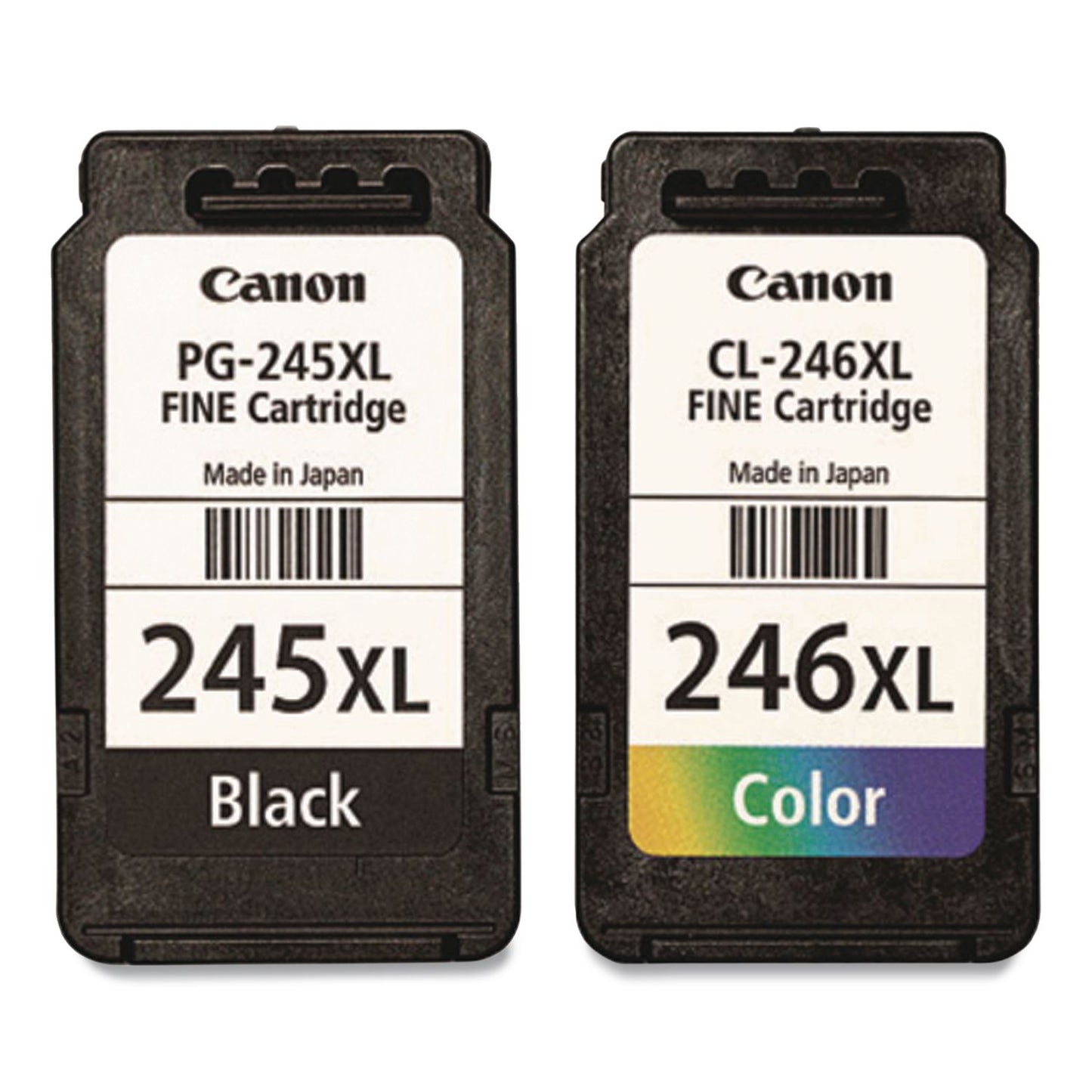 Canon® 8278B005 (PG-245XL/CL-246XL) Ink/Paper Combo, 180/300 Page-Yield, Black/Tri-Color (CNM8278B005)