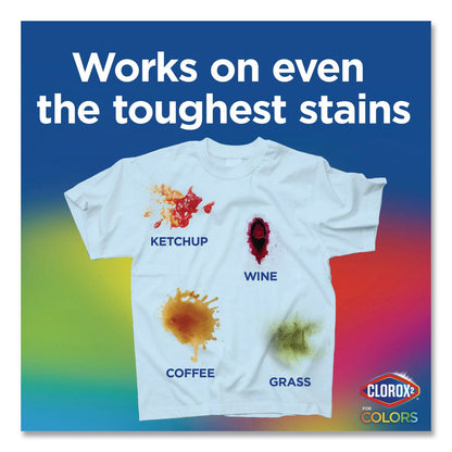 Clorox 2® For Colors Stain Remover and Laundry Additive, 3-in-1, Original Scent, 88 oz Bottle, 4/Carton (CLO30713CT)