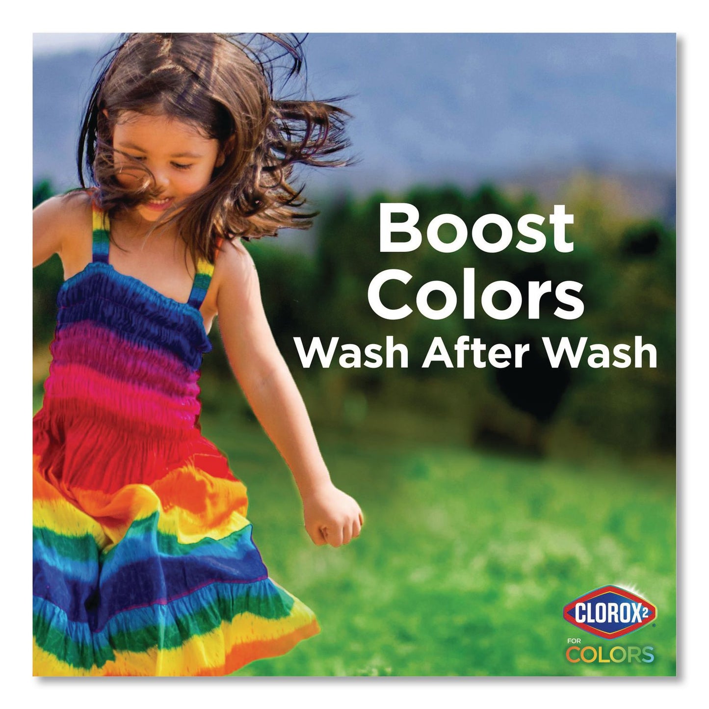 Clorox 2® For Colors Stain Remover and Laundry Additive, 3-in-1, Original Scent, 88 oz Bottle, 4/Carton (CLO30713CT)