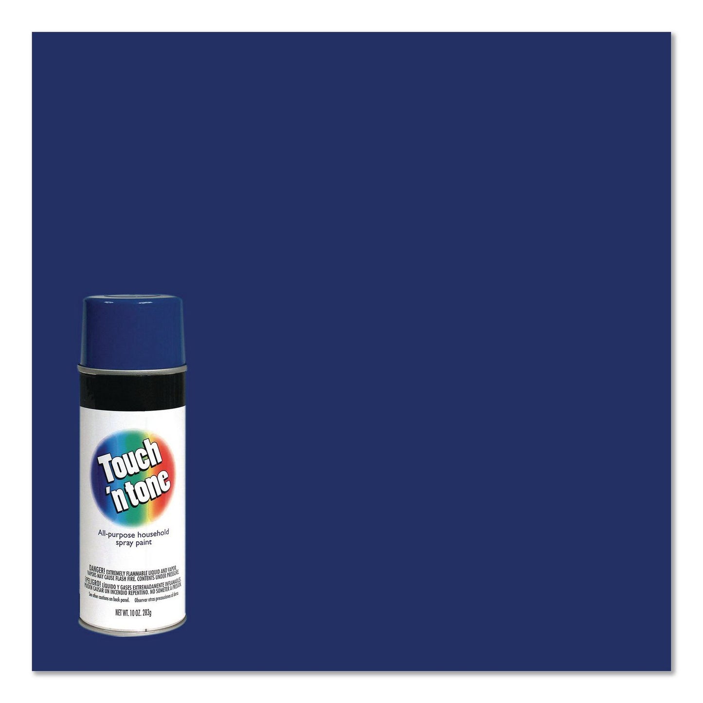 Rust-Oleum® Touch'n Tone Spray Paint, Gloss Blue, 10 oz Aerosol Can, 6/Carton (RST55278830)