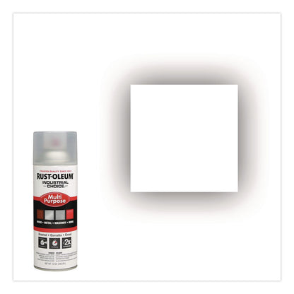 Rust-Oleum® Industrial Choice 1600 System Multi-Purpose Enamel Spray Paint, Gloss Crystal Clear, 12 oz Aerosol Can, 6/Carton (RST1610830)